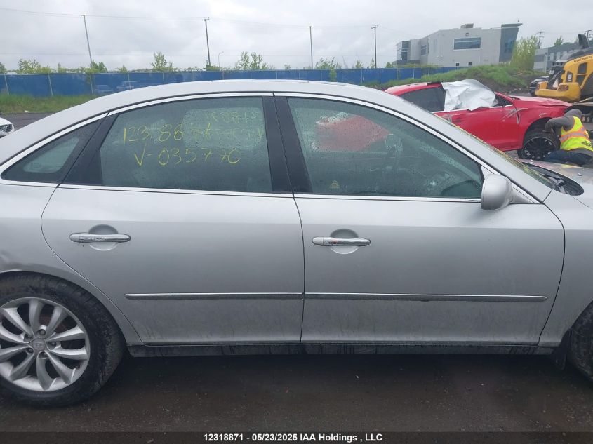 2006 Hyundai Azera VIN: KMHFC46F96A035770 Lot: 12318871X