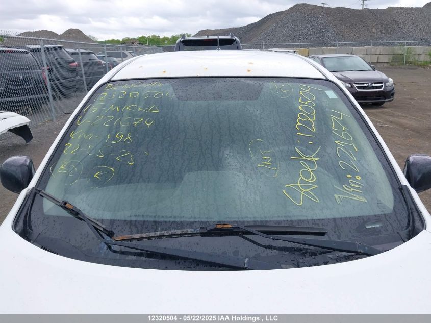 2015 Nissan Micra S/Sr/Sv VIN: 3N1CK3CP5FL221674 Lot: 12320504X