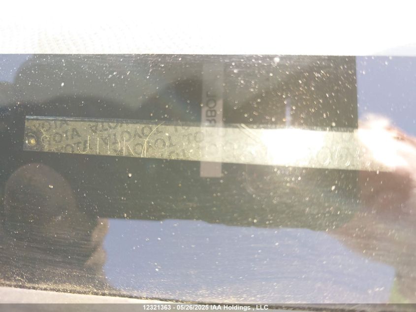 2008 Toyota Yaris Le/Rs VIN: JTDKT923985158055 Lot: 12321363X