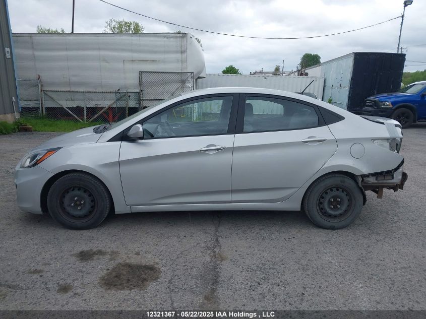 2014 Hyundai Accent Gl VIN: KMHCT4AE9EU662676 Lot: 12321367X