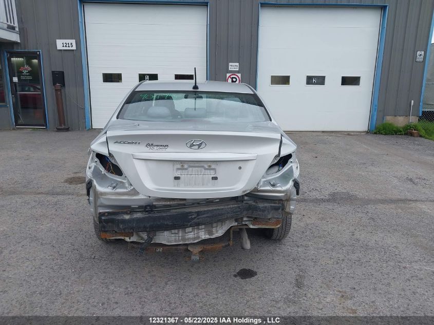 2014 Hyundai Accent Gl VIN: KMHCT4AE9EU662676 Lot: 12321367X