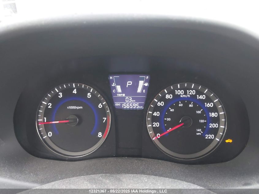 2014 Hyundai Accent Gl VIN: KMHCT4AE9EU662676 Lot: 12321367X