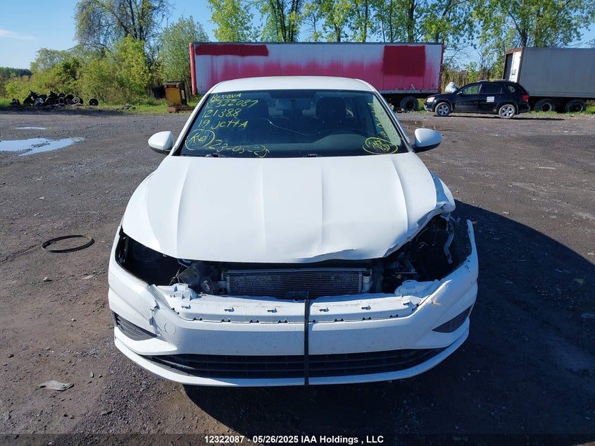 2019 Volkswagen Jetta 1.4 Tsi Comfortline VIN: 3VWN57BU1KM121388 Lot: 12322087X