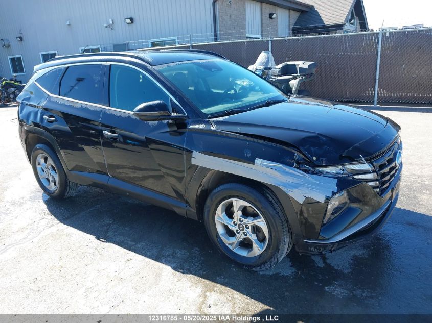 2022 Hyundai Tucson Preferred Awd VIN: KM8JBCAE2NU027125 Lot: 12316785X