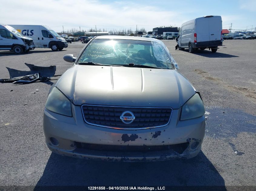 2005 Nissan Altima 2.5 S VIN: 1N4AL11D35C356036 Lot: 12291858X