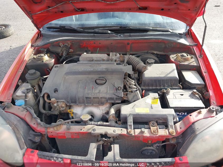 2005 Hyundai Accent Gs/Gsi VIN: KMHCG35C35U348884 Lot: 12318696X