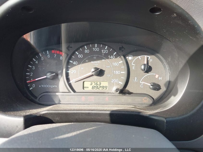 2005 Hyundai Accent Gs/Gsi VIN: KMHCG35C35U348884 Lot: 12318696X