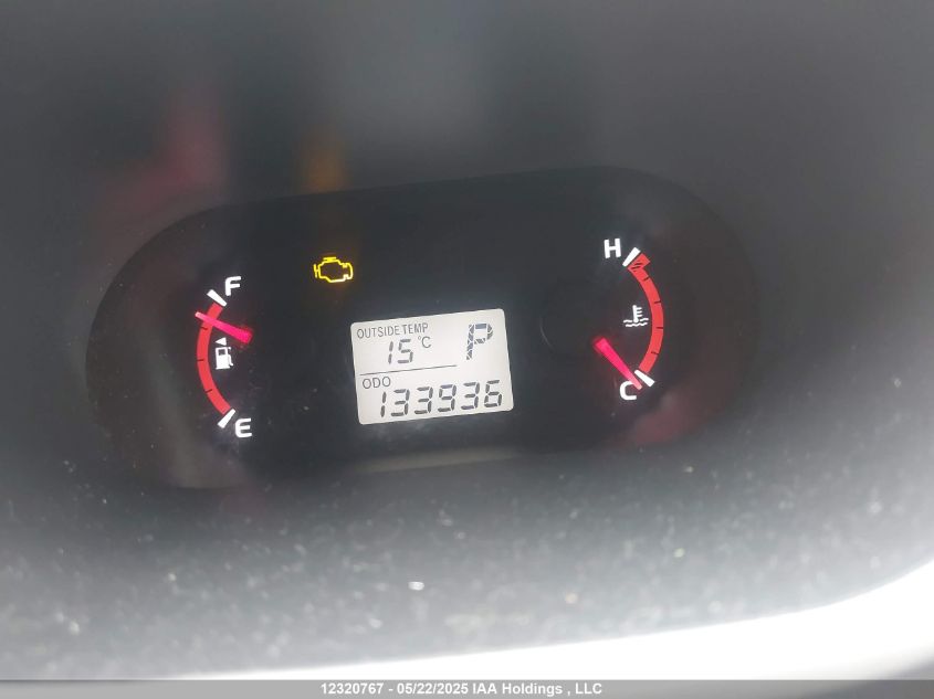 2009 Toyota Matrix Xr VIN: 2T1KE40E99C025415 Lot: 12320767X