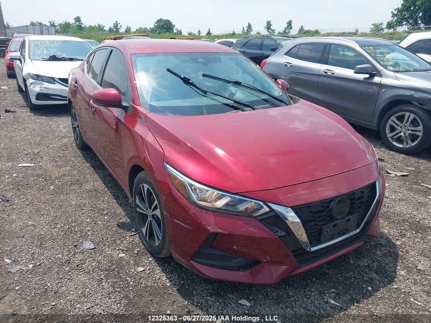 3N1AB8CV2NY231261 2022 Nissan Sentra auction photo 1