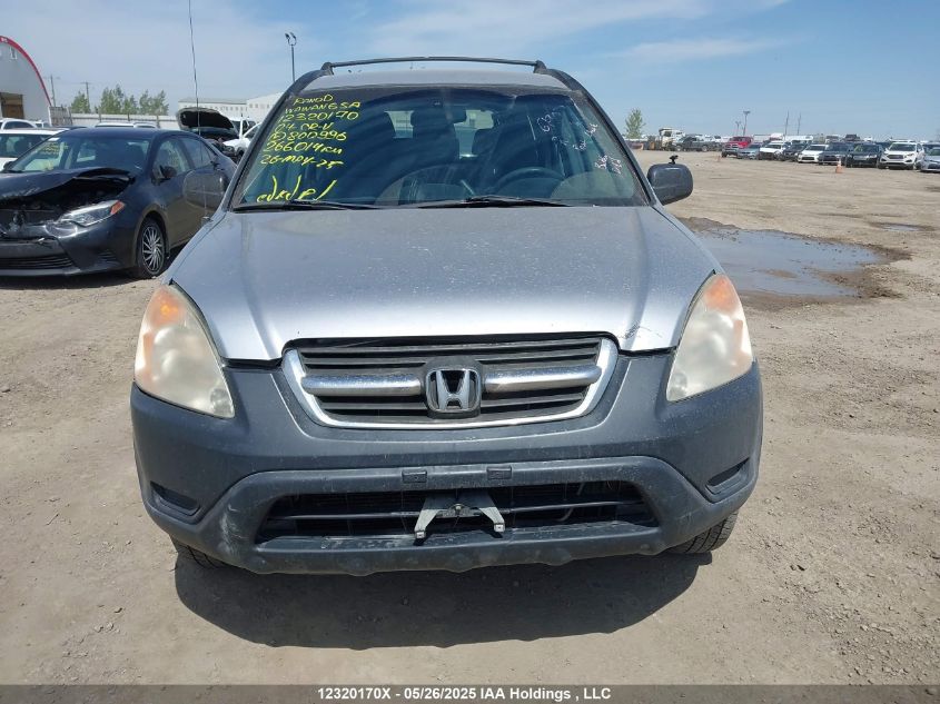 2004 Honda Cr-V Lx VIN: JHLRD78444C800996 Lot: 12320170X