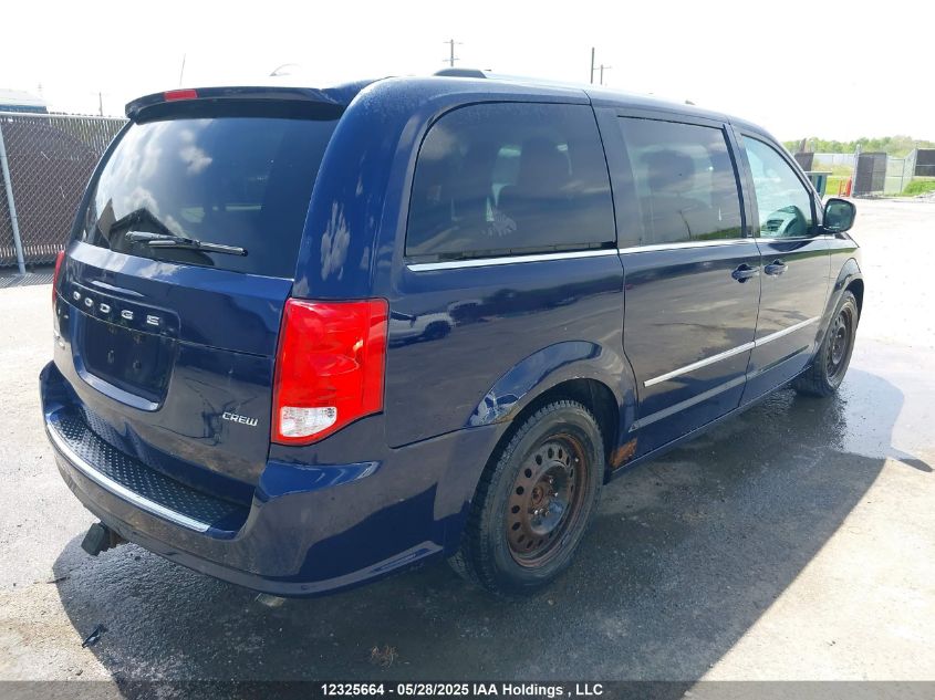 2013 Dodge Grand Caravan Crew VIN: 2C4RDGDG7DR576630 Lot: 12325664