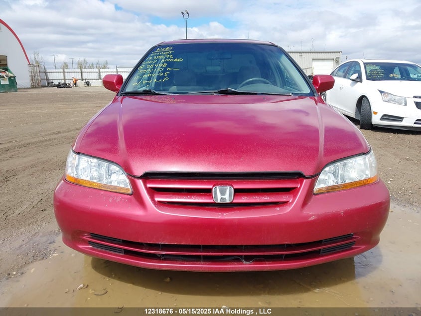 2002 Honda Accord Se VIN: 1HGCG56772A815448 Lot: 12318676X