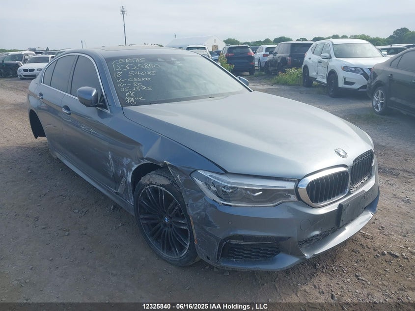 WBAJE7C56JWC55109 2018 BMW 540 Xi auction photo 1