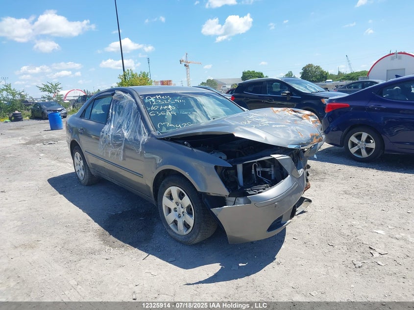 5NPET4AC1AH636119 2010 Hyundai Sonata Gl auction photo 1