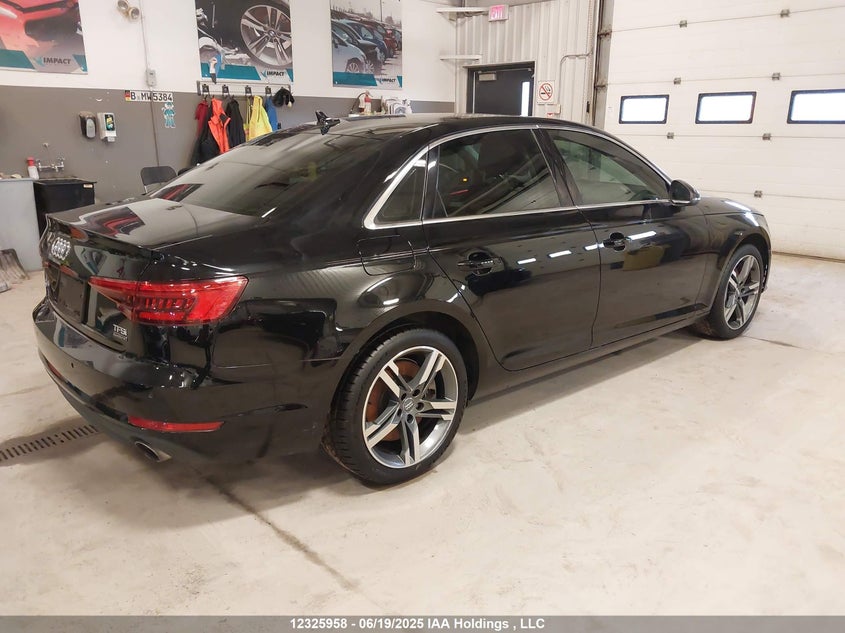 2017 Audi A4 Technik VIN: WAUCNAF4XHN051788 Lot: 12325958