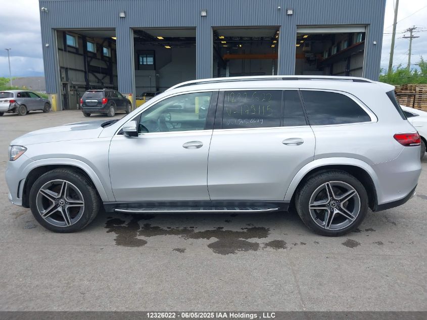 2020 Mercedes-Benz Gls 580 4Matic VIN: 4JGFF8GE6LA179115 Lot: 12326022
