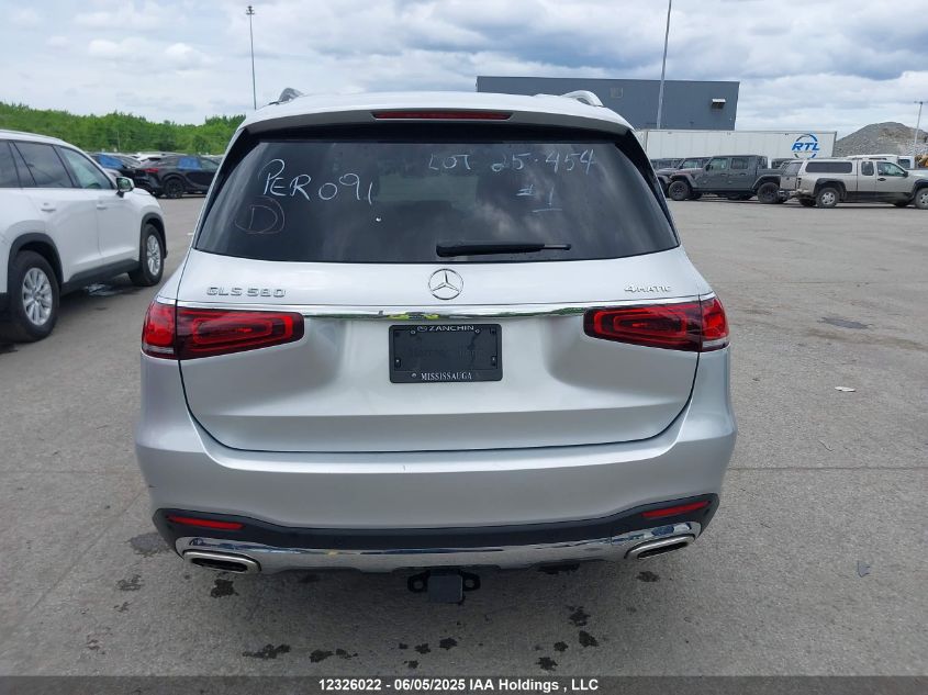 2020 Mercedes-Benz Gls 580 4Matic VIN: 4JGFF8GE6LA179115 Lot: 12326022