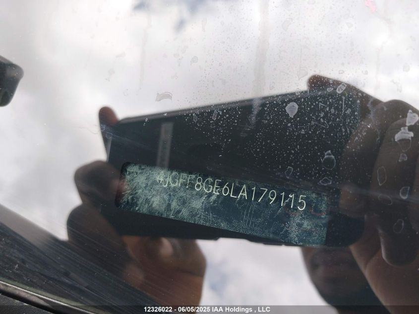 2020 Mercedes-Benz Gls 580 4Matic VIN: 4JGFF8GE6LA179115 Lot: 12326022