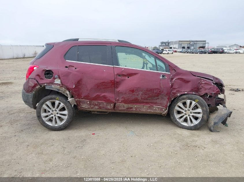 2016 Chevrolet Trax Lt VIN: 3GNCJPSB2GL200349 Lot: 12301088X