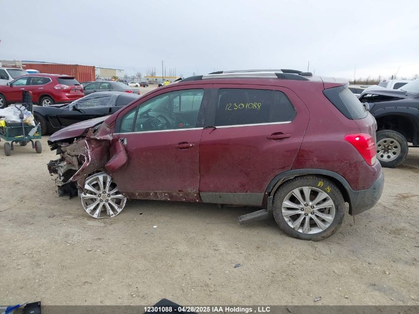 2016 Chevrolet Trax Lt VIN: 3GNCJPSB2GL200349 Lot: 12301088X
