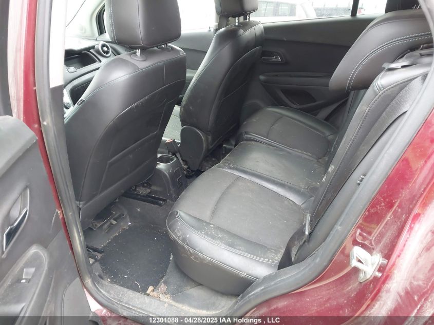 2016 Chevrolet Trax Lt VIN: 3GNCJPSB2GL200349 Lot: 12301088X