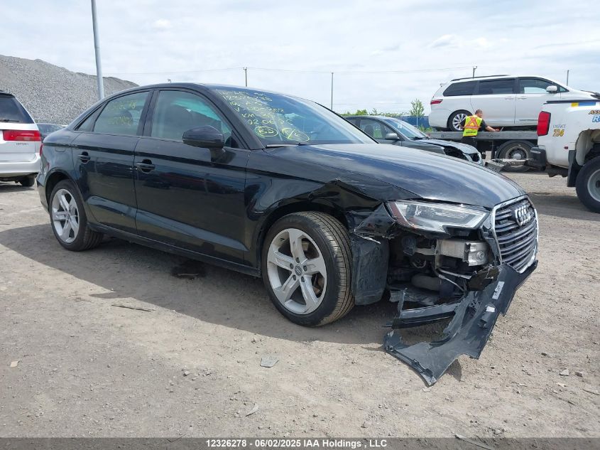 2018 Audi A3 VIN: WAUB8GFF3J1000802 Lot: 12326278