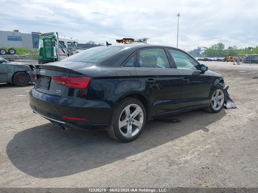 2018 Audi A3 VIN: WAUB8GFF3J1000802 Lot: 12326278