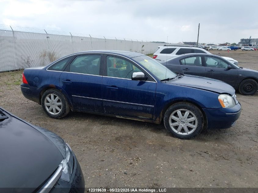 2006 Ford Five Hundred Limited VIN: 1FAHP28146G134992 Lot: 12319639X
