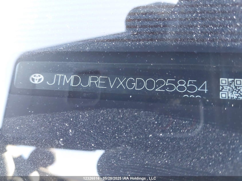 JTMDJREVXGD025854 2016 TOYOTA RAV 4 photo no. 18