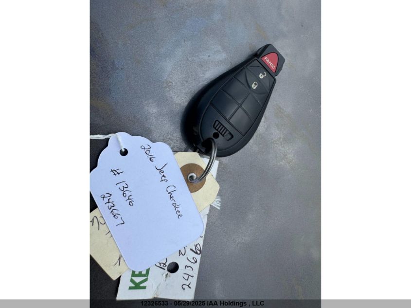 2016 Jeep Cherokee North VIN: 1C4PJMCB9GW243667 Lot: 12326533