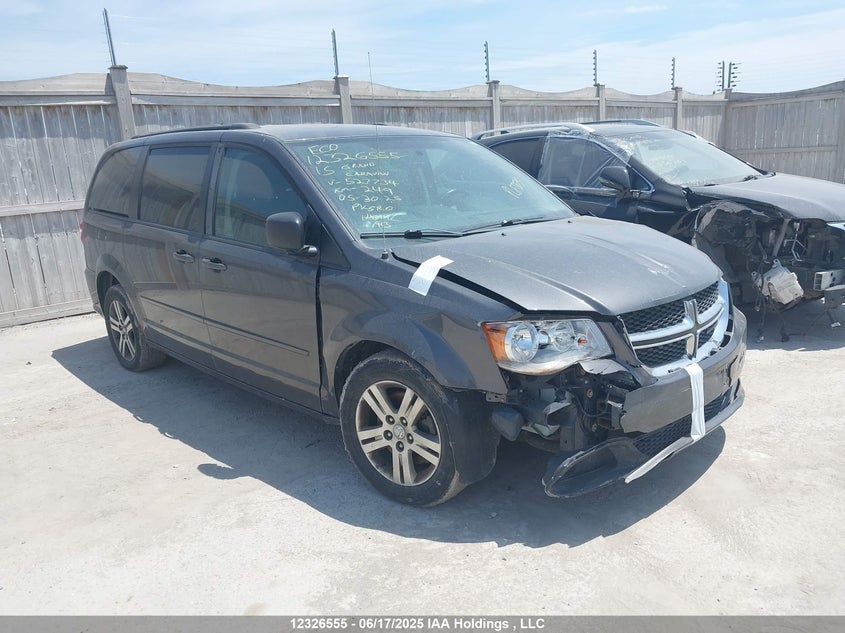 2C4RDGBG8FR527734 2015 Dodge Grand Caravan Se/Sxt auction photo 1