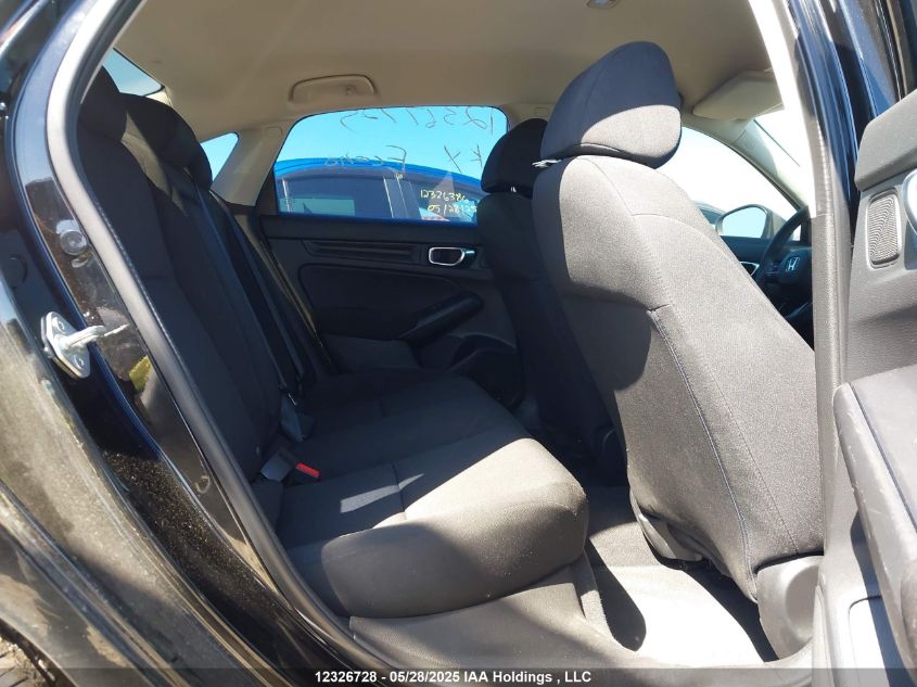 2022 Honda Civic Lx VIN: 2HGFE2F22NH124422 Lot: 12326728