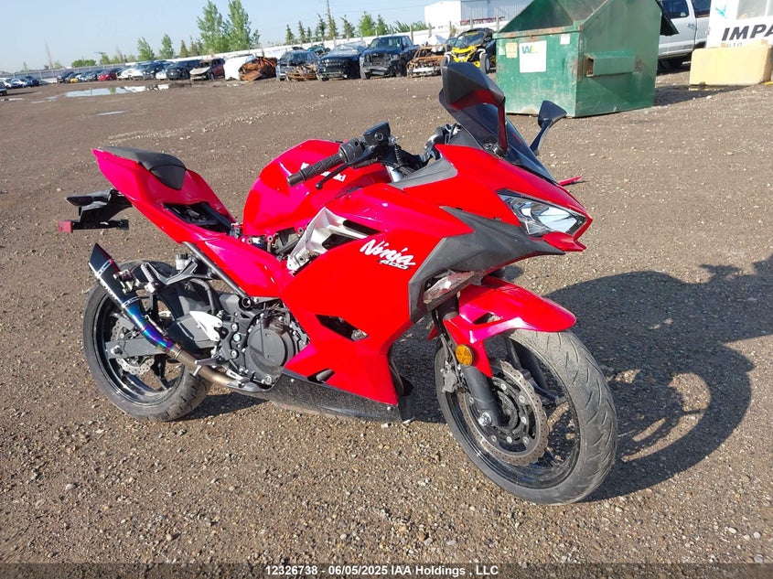 JKAEXKG18LDA81450 2020 Kawasaki Ex400 auction photo 1
