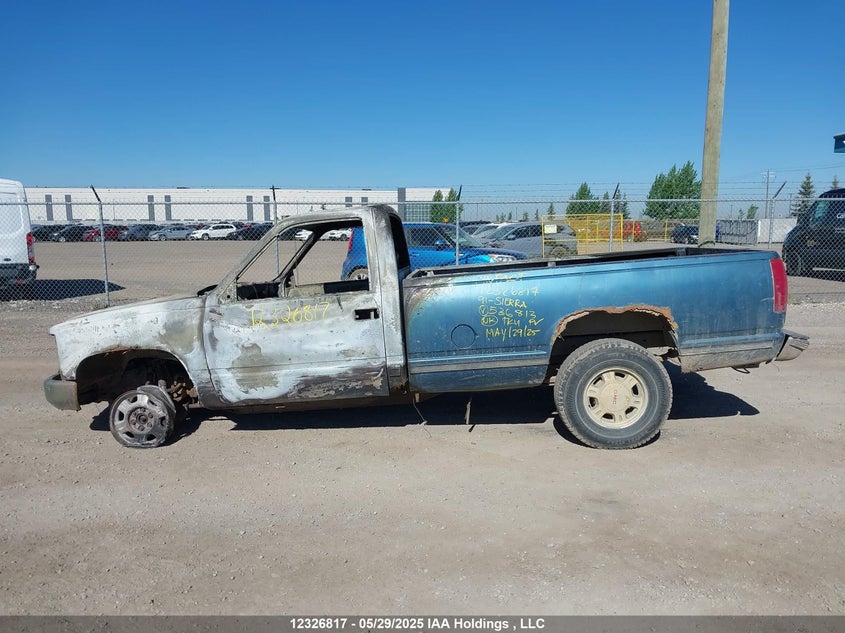 1991 GMC Sierra K1500 VIN: 1GTEK14K9ME536813 Lot: 12326817