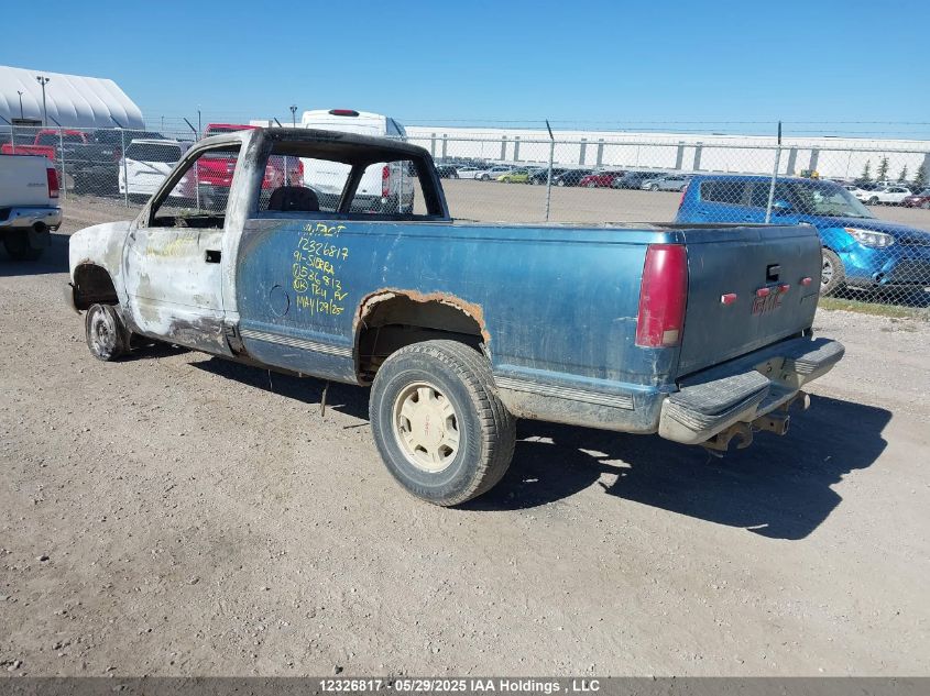 1GTEK14K9ME536813 1991 GMC SIERRA photo no. 3