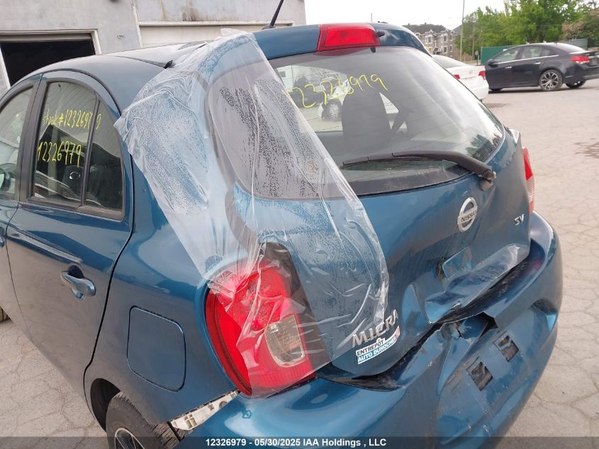 2016 Nissan Micra VIN: 3N1CK3CP1GL238876 Lot: 12326979