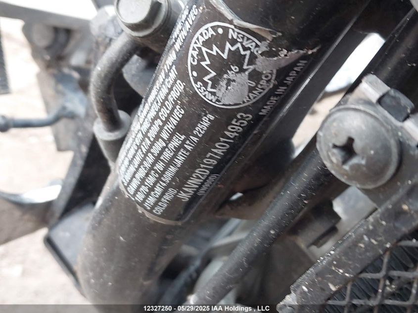 2007 Kawasaki Vn900 D VIN: JKAVN2D197A014953 Lot: 12327250