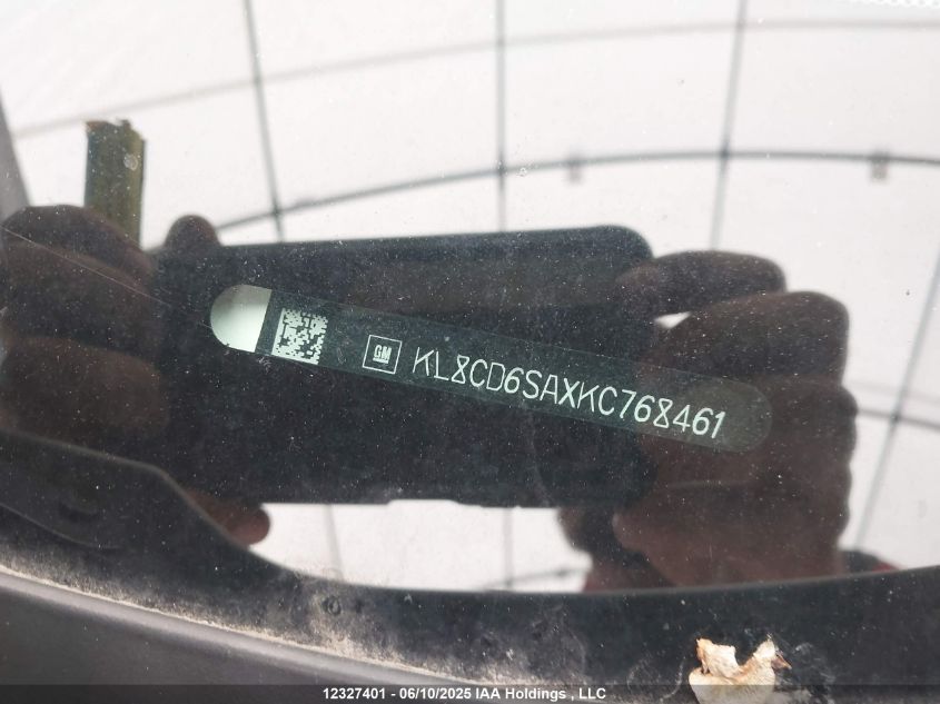 2019 Chevrolet Spark VIN: KL8CD6SAXKC768461 Lot: 12327401