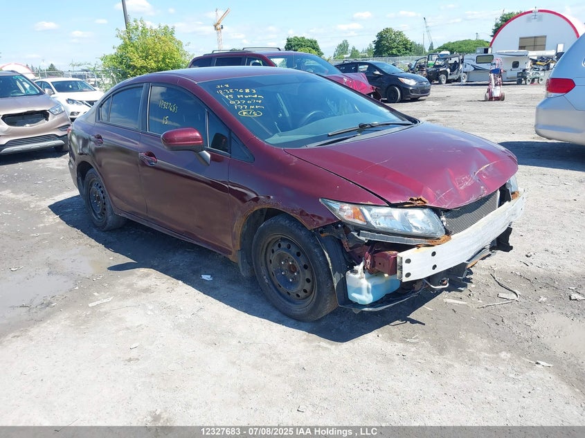 2HGFB2F43FH037074 2015 Honda Civic auction photo 1