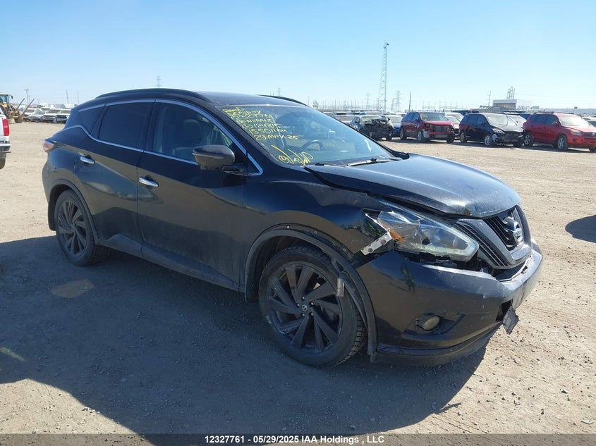5N1AZ2MH8JN124815 2018 Nissan Murano Midnight Edition/Platinum/Sl/Sv auction photo 1