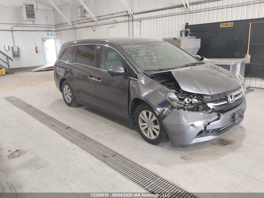 5FNRL5H40FB507106 2015 Honda Odyssey Ex auction photo 1