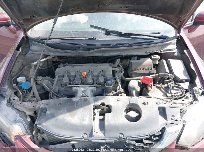 2014 Honda Civic VIN: 2HGFB2F77EH038642 Lot: 12328063