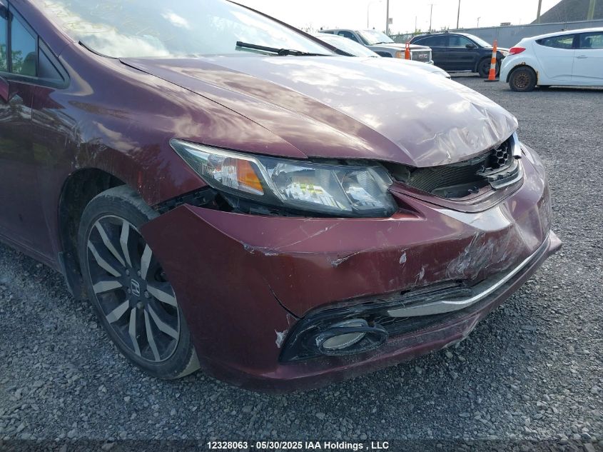 2014 Honda Civic VIN: 2HGFB2F77EH038642 Lot: 12328063