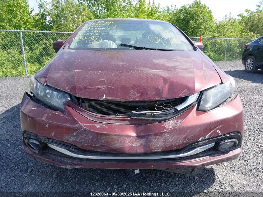 2014 Honda Civic VIN: 2HGFB2F77EH038642 Lot: 12328063