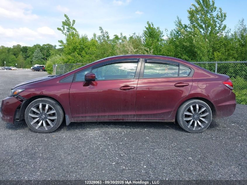 2014 Honda Civic VIN: 2HGFB2F77EH038642 Lot: 12328063