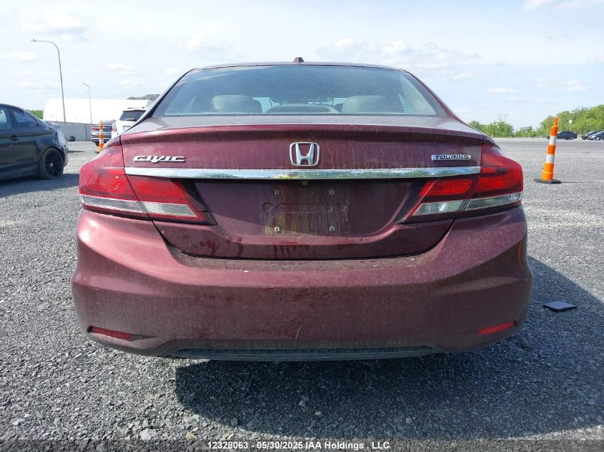 2014 Honda Civic VIN: 2HGFB2F77EH038642 Lot: 12328063