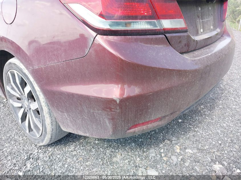 2014 Honda Civic VIN: 2HGFB2F77EH038642 Lot: 12328063