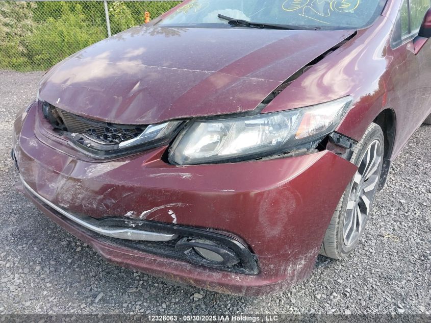 2014 Honda Civic VIN: 2HGFB2F77EH038642 Lot: 12328063