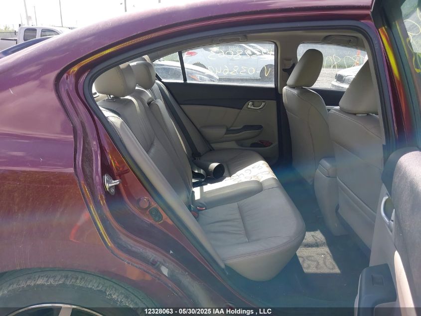 2014 Honda Civic VIN: 2HGFB2F77EH038642 Lot: 12328063