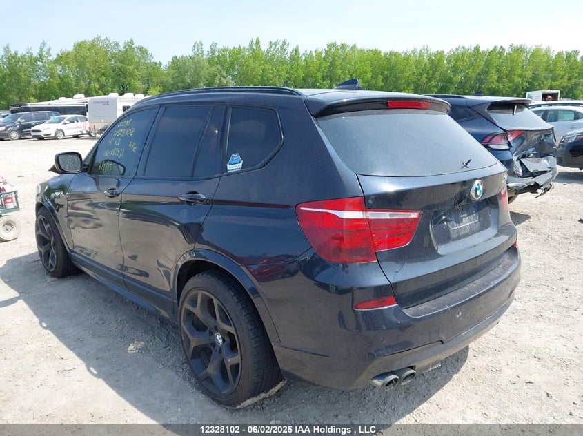 2014 BMW X3 xDrive35I VIN: 5UXWX7C54E0E82471 Lot: 12328102